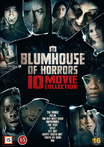 Blumhouse of Horrors 10 Film Collection | The Purge / Ouija / The Boy Next Door / Unfriended / The Visit / Split / Get Out / Happy Death Day / Truth Or Dare / Ma  |   DVD